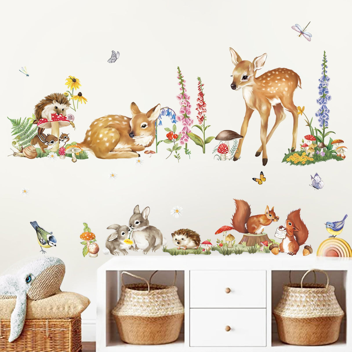 Woodland Animal Wall Decals