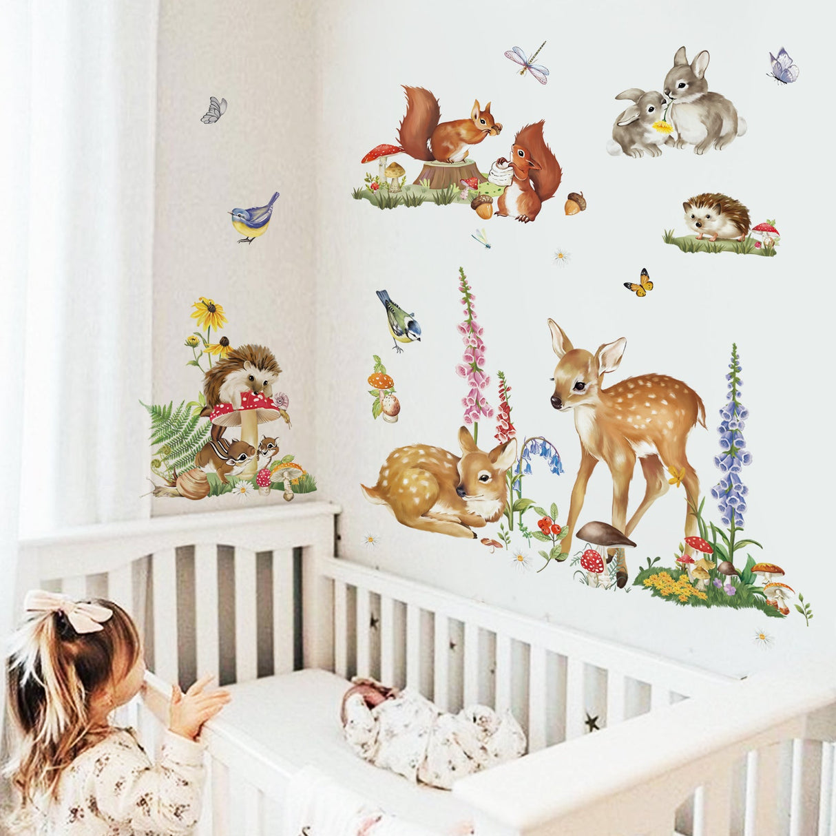 Woodland Animal Wall Decals