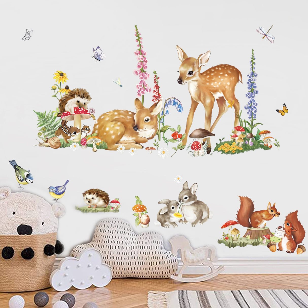 Woodland Animal Wall Decals