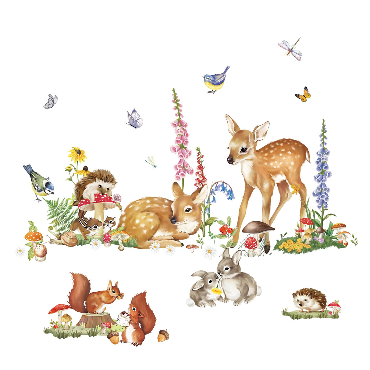 Woodland Animal Wall Decals