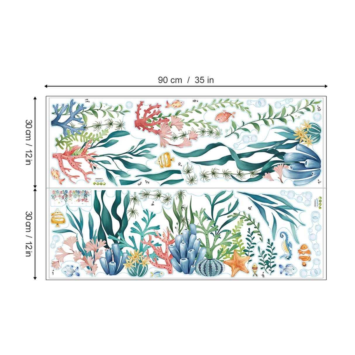 Under The Sea Wall Decals