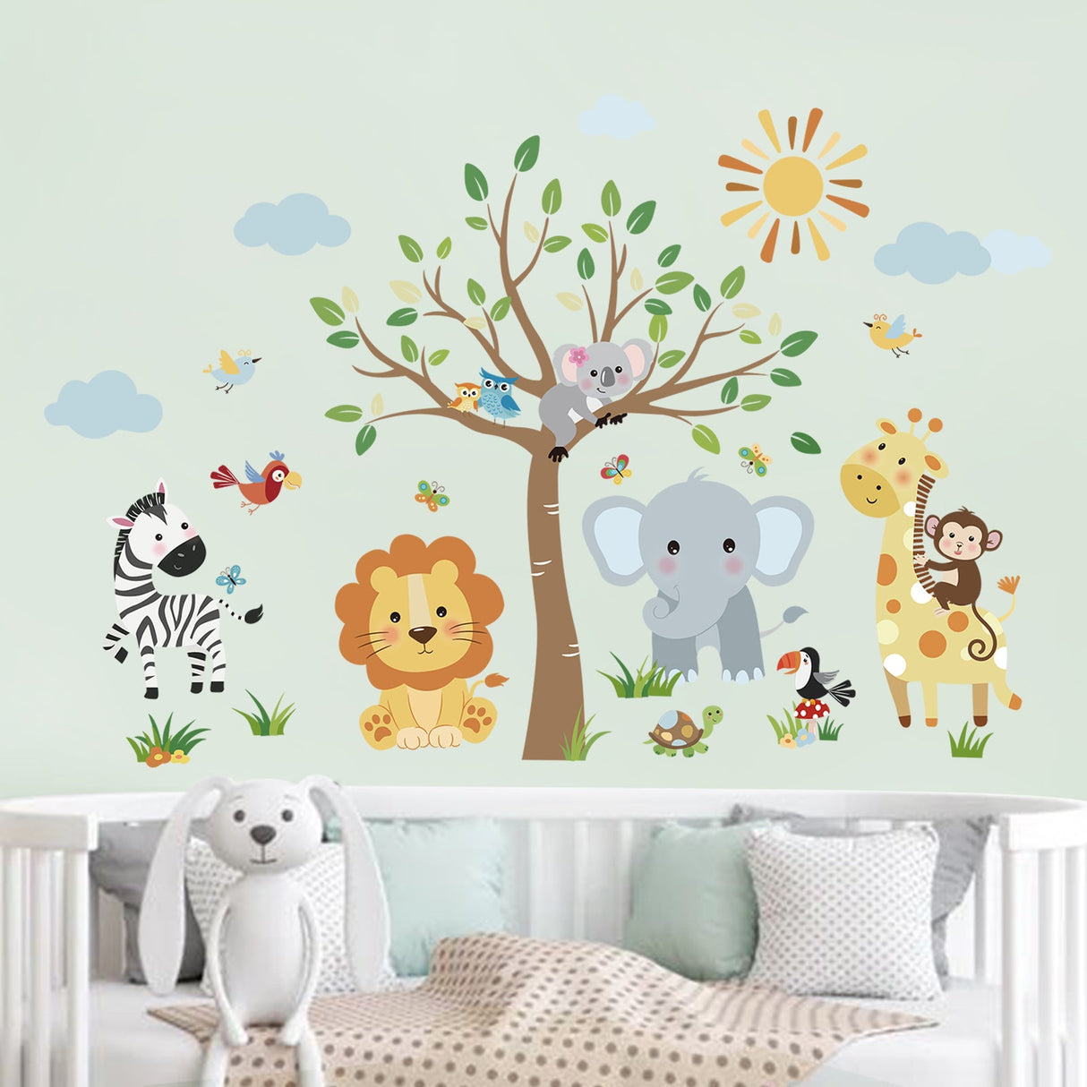 Jungle Animals Wall Decals