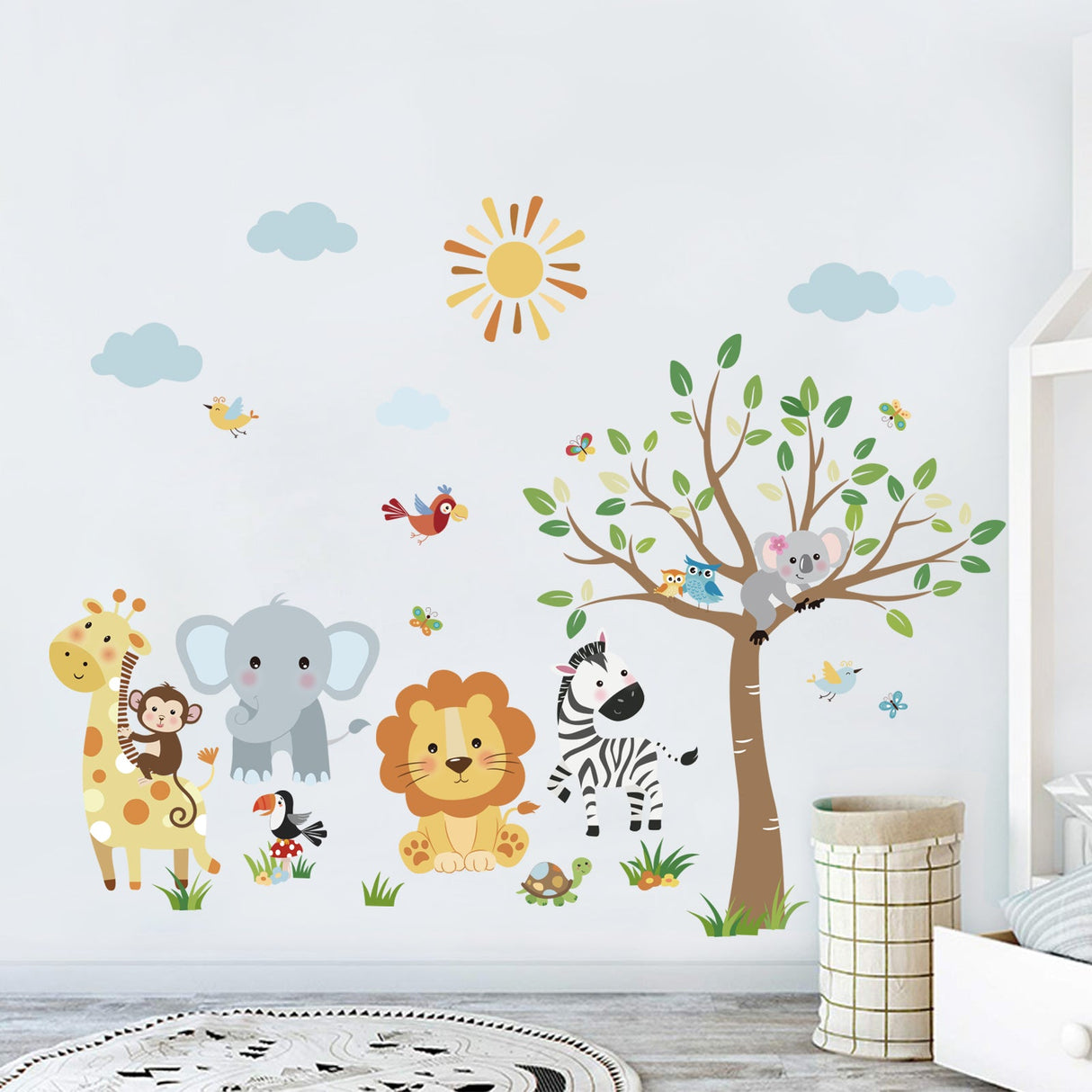 Jungle Animals Wall Decals