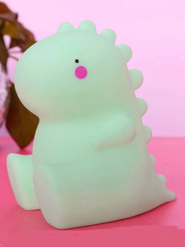 Dinosaur Shaped Night Light Green Color