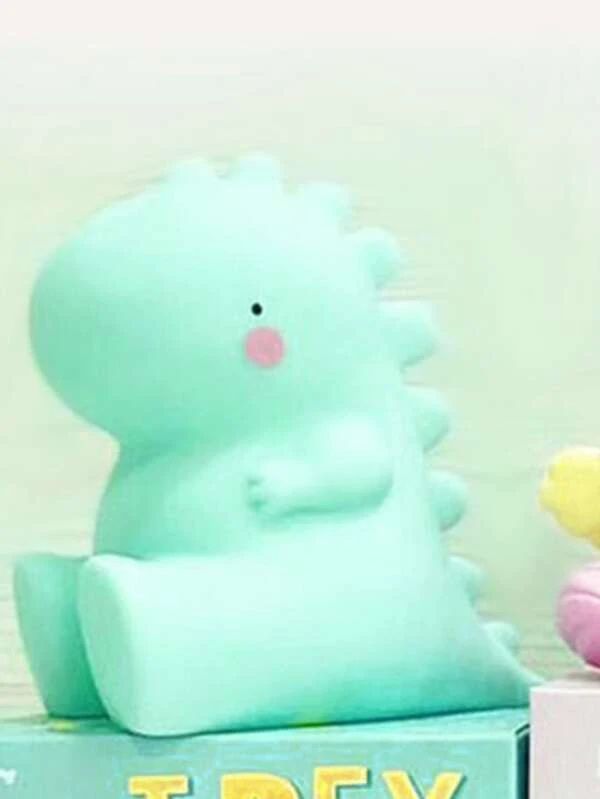 Dinosaur Shaped Night Light Green Color
