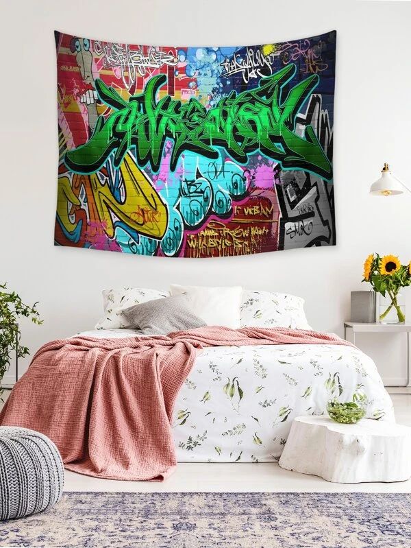 Doodle Pattern Tapestry