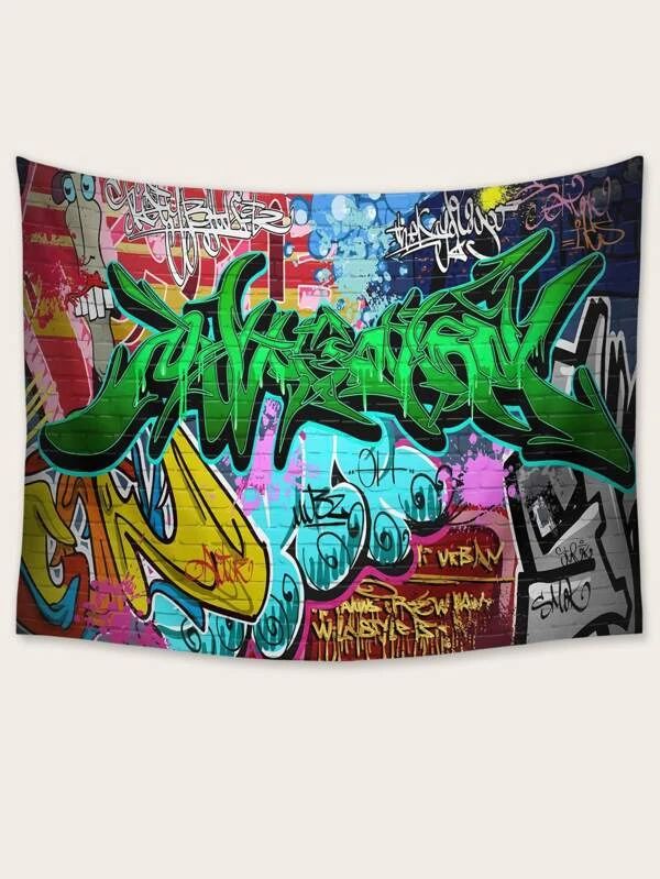 Doodle Pattern Tapestry