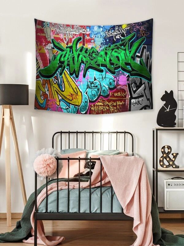 Doodle Pattern Tapestry