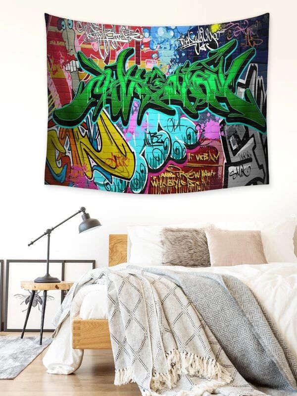 Doodle Pattern Tapestry