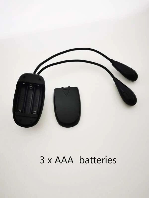 Double Head Table Lamp Batteries With Clip
