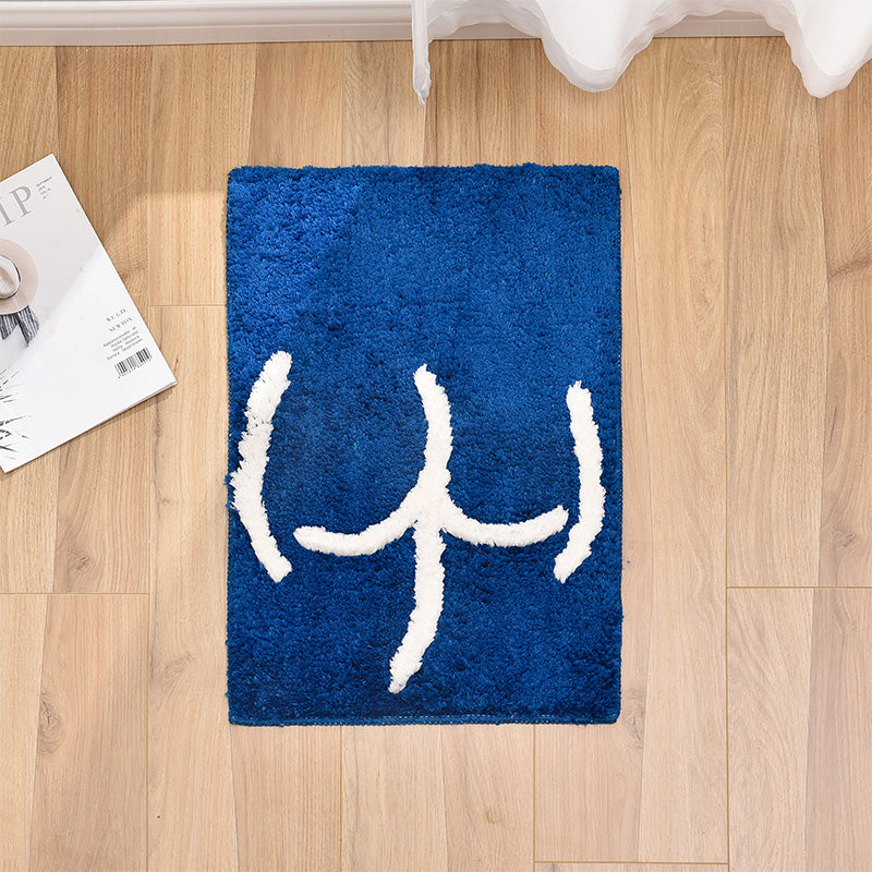 Blue Sexy Body Bath Mat, Fun Bathroom Mat, Cute Decor for House, 40x60cm