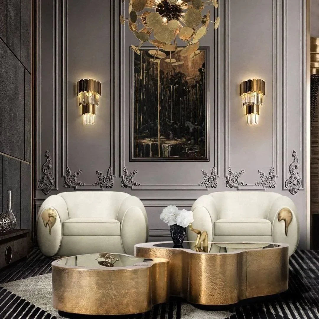 Crystal Empire Wall Lamp