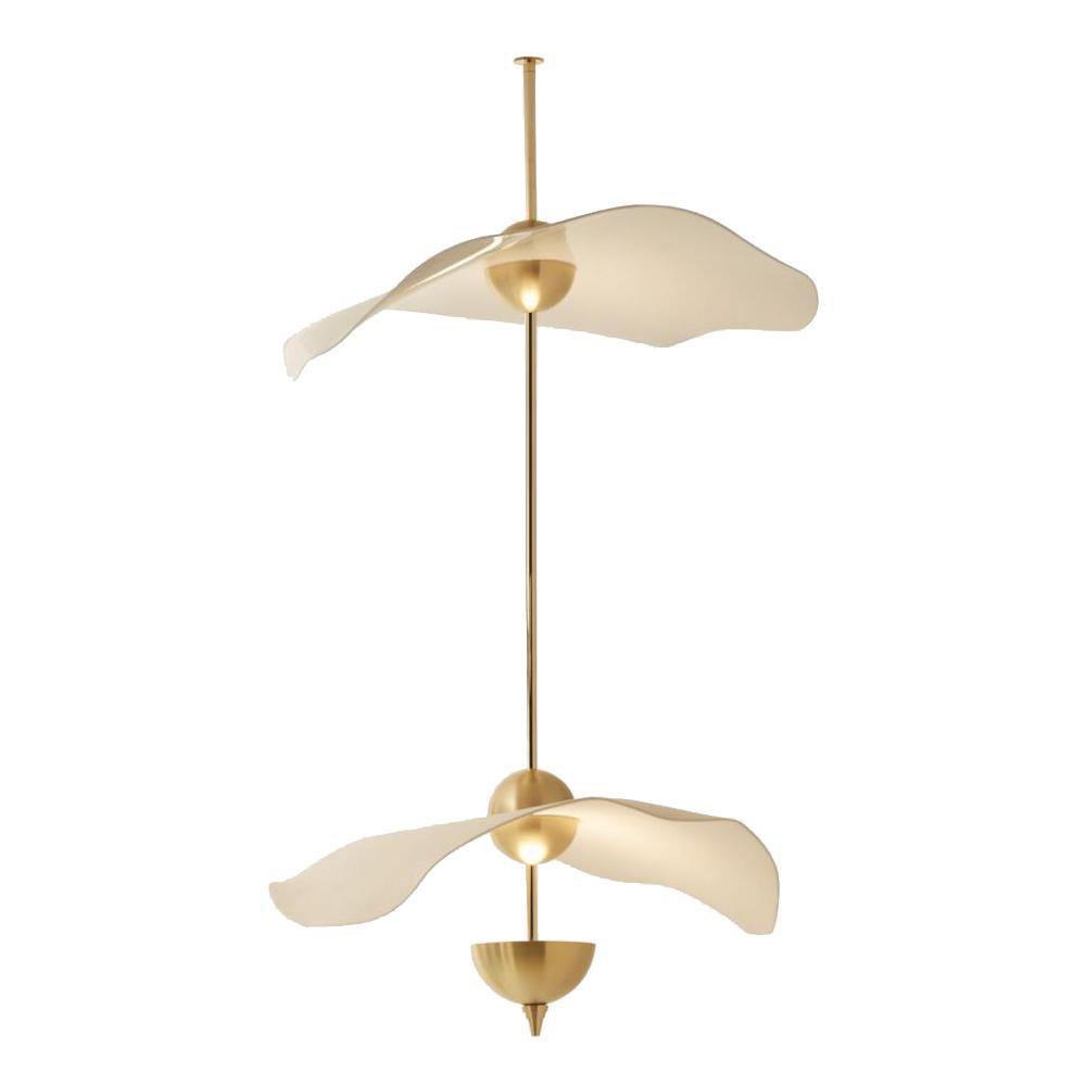 Envolee double biscuit Pendant light