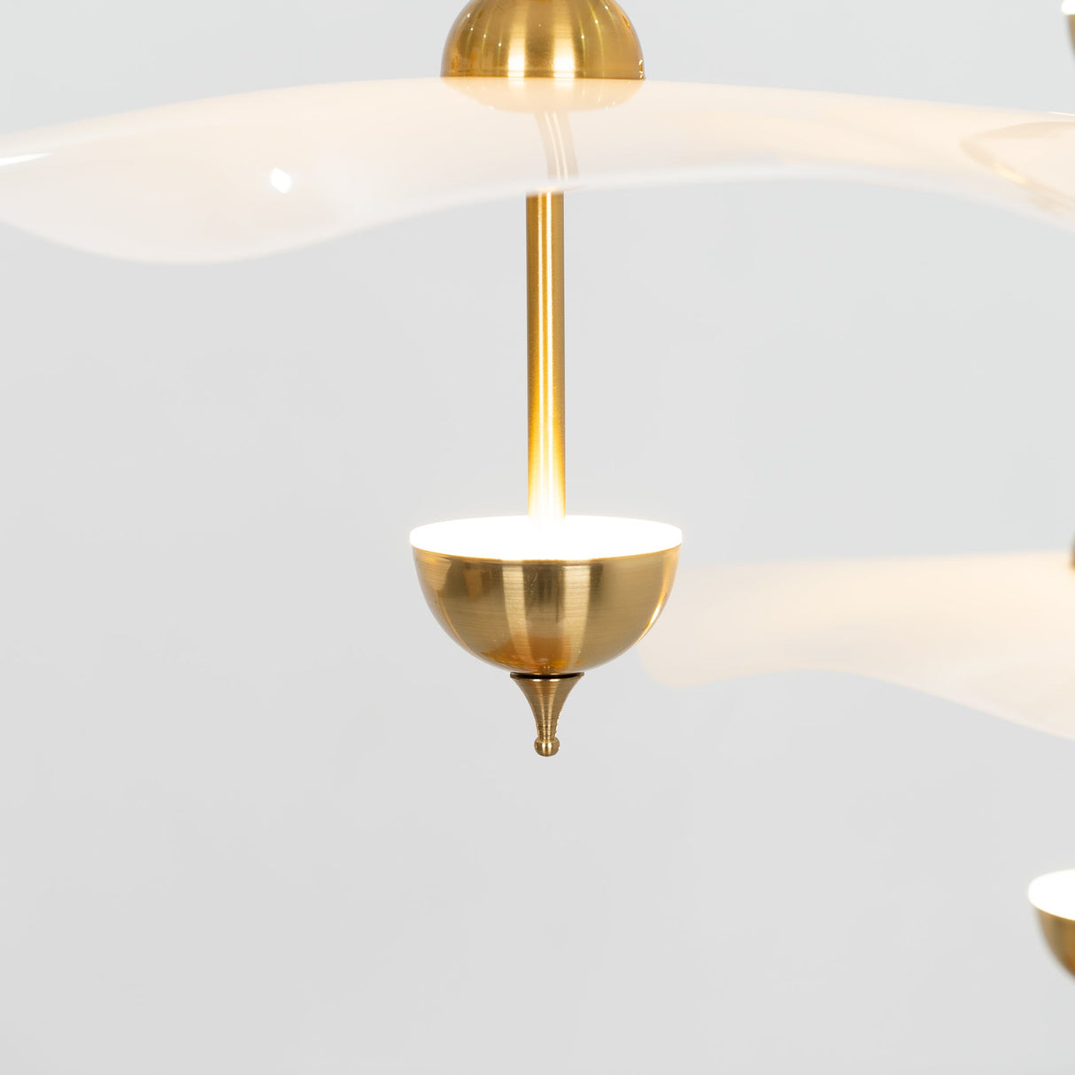 Envolee double biscuit Pendant light