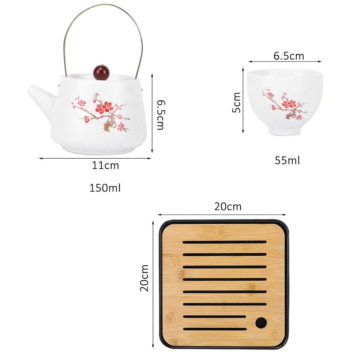 Japanese Portable Travel Tea Set