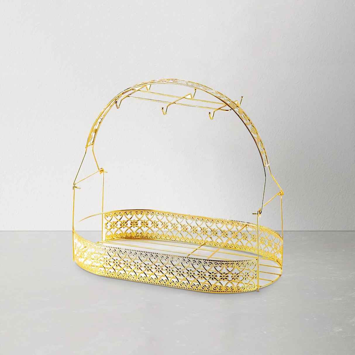 Blue Floral Porcelain Tea Set