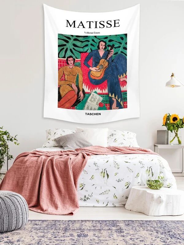 Figure Graphic Tapestry