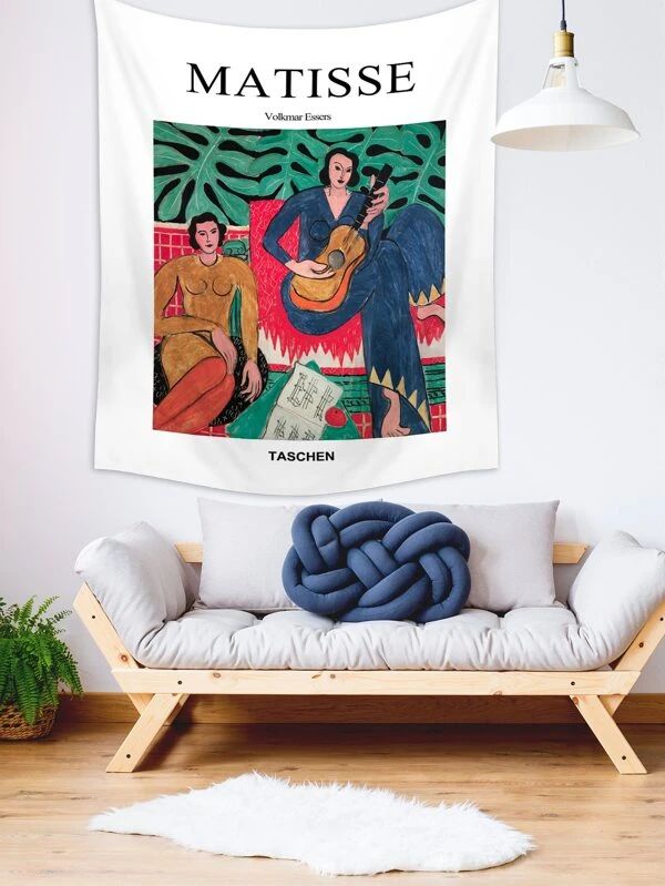 Figure Graphic Tapestry