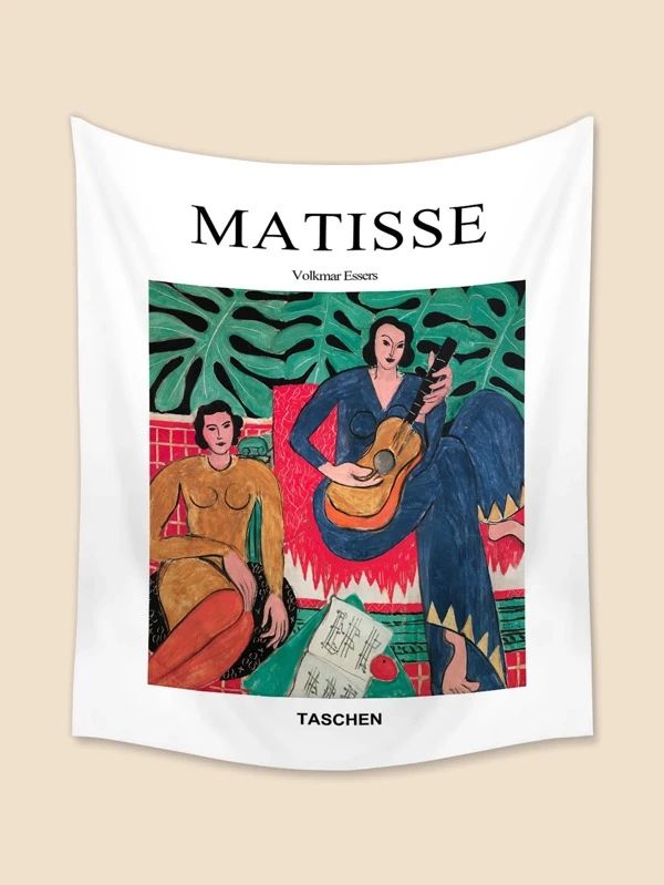 Figure Graphic Tapestry