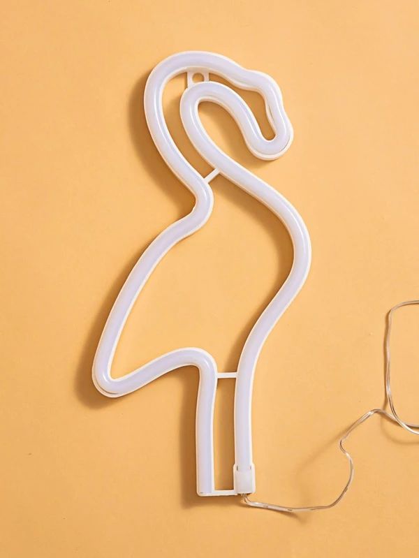 Flamingo Shaped Neon Light 1pc