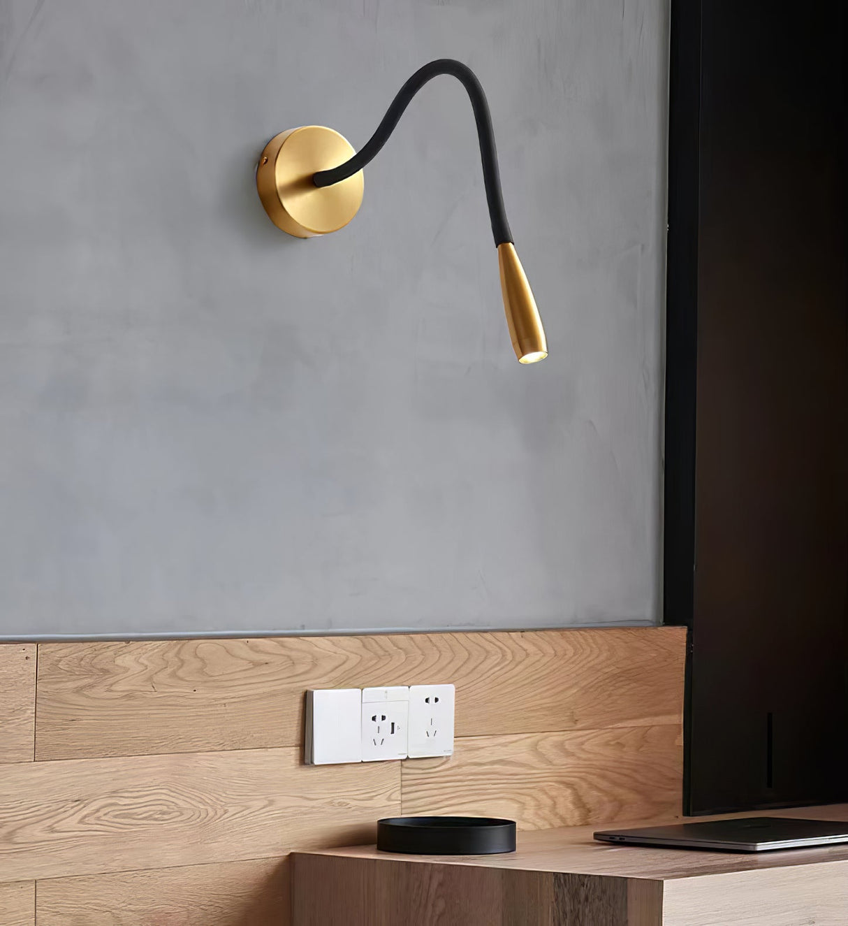 Flexi Leather Wall Light