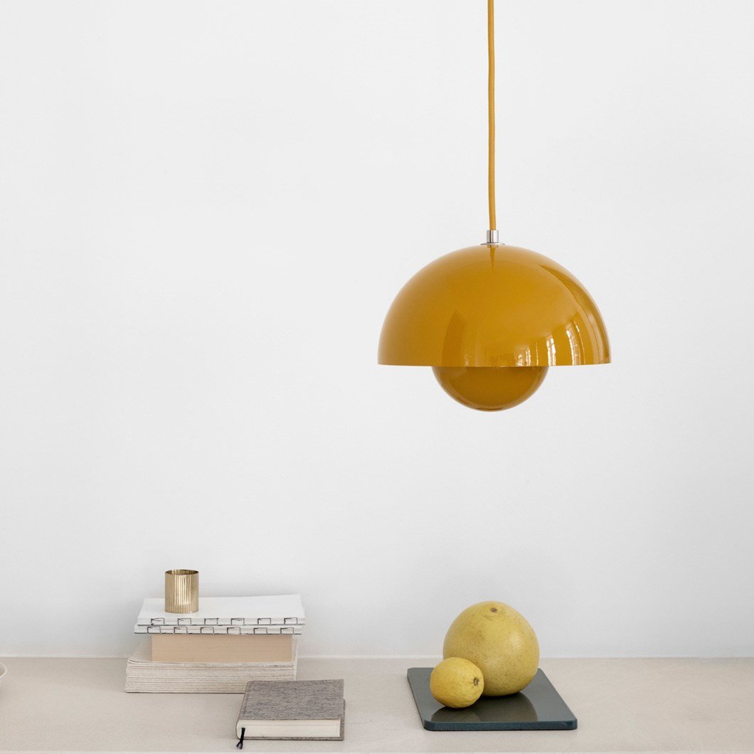 Colorful Half Circle Pendant Light