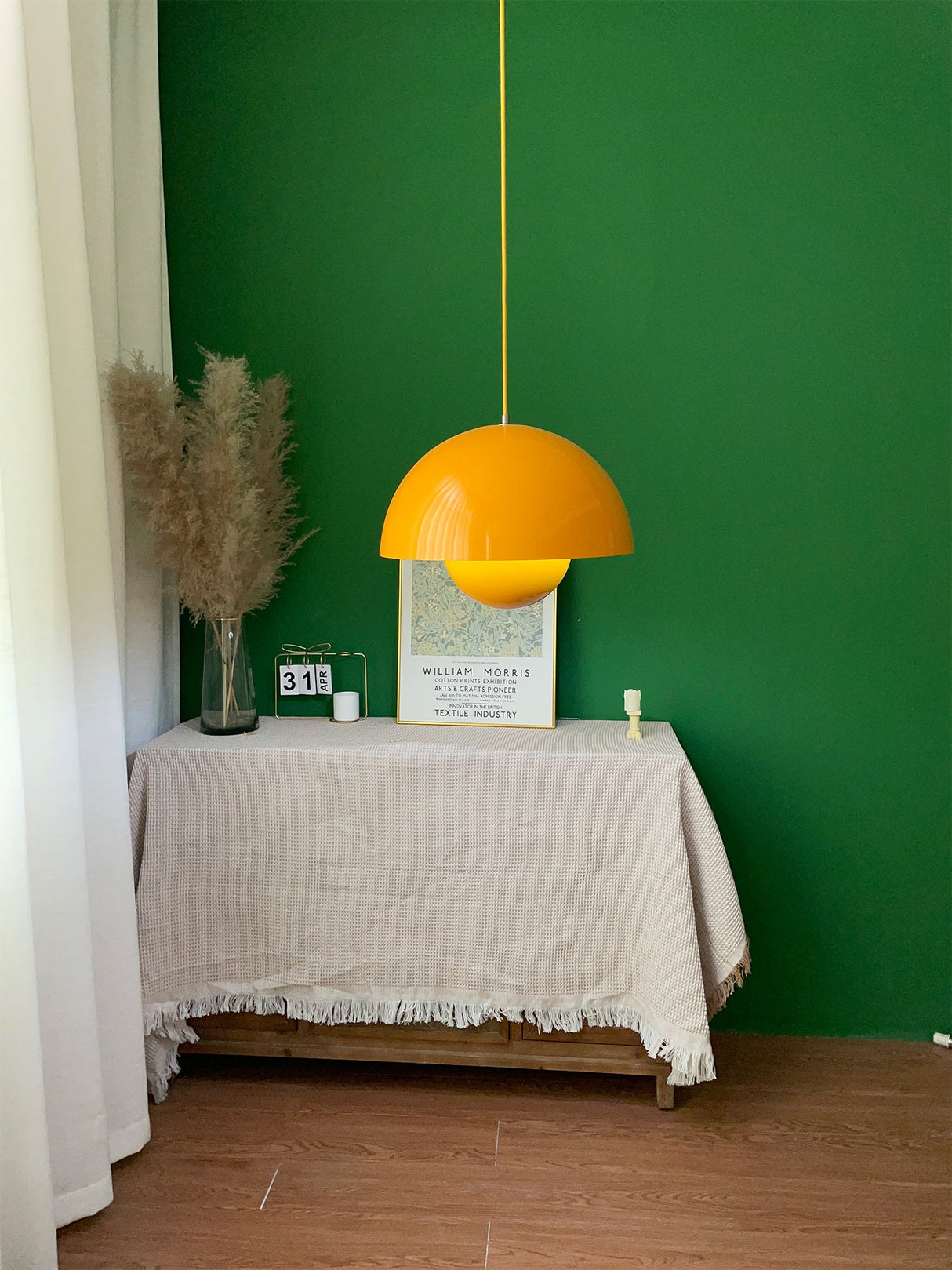 Colorful Half Circle Pendant Light