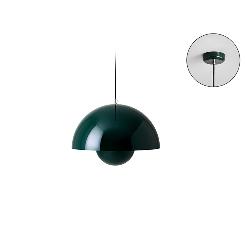 Colorful Half Circle Pendant Light