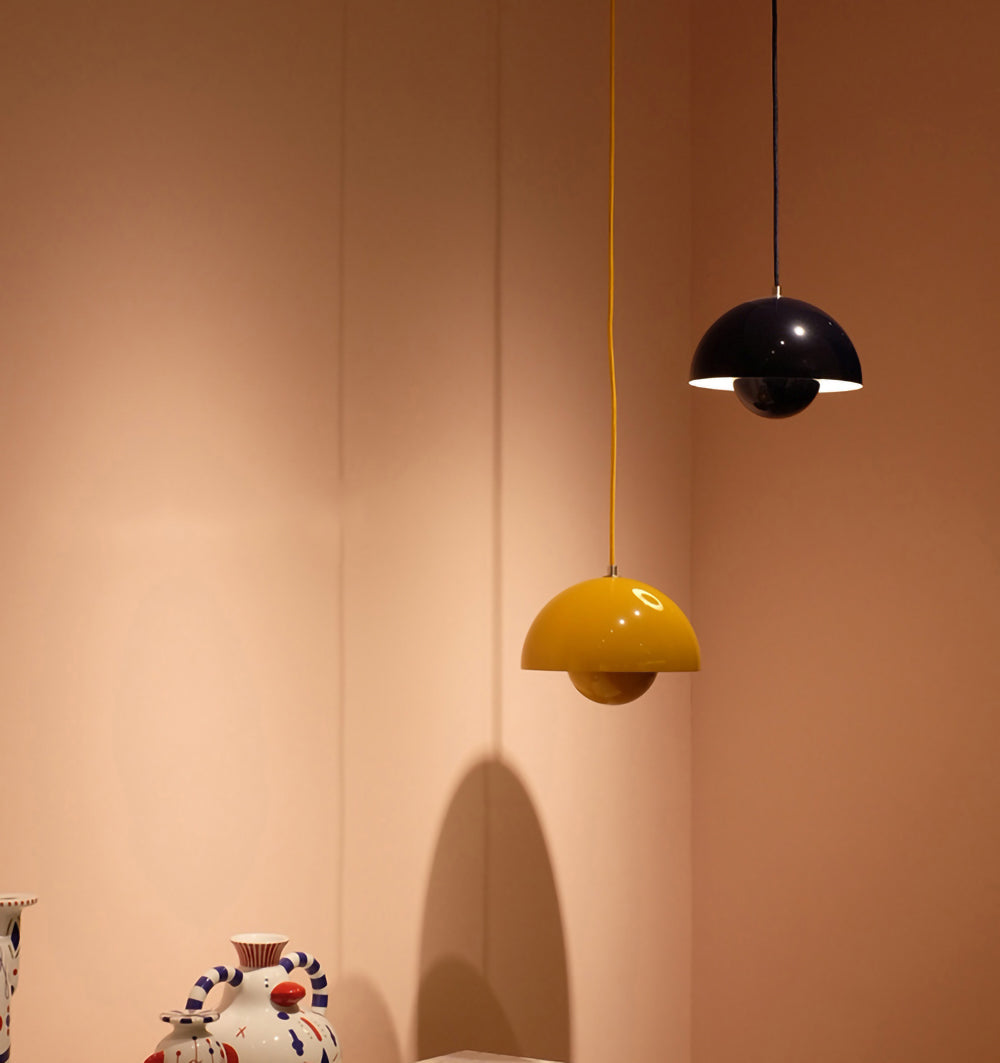 Colorful Half Circle Pendant Light