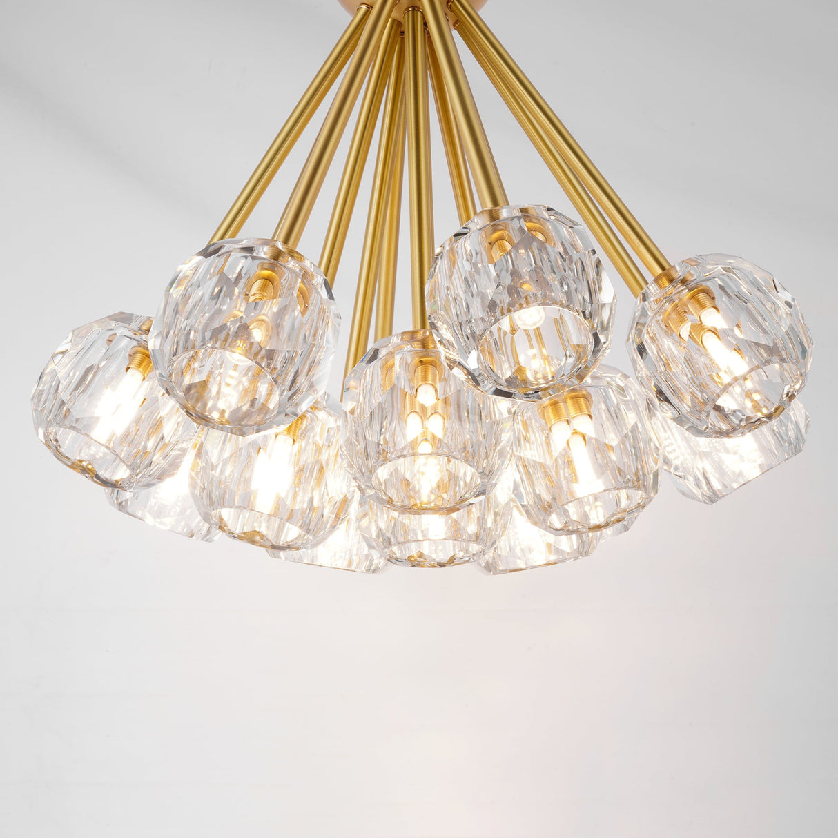 Flushmount Crystal Ball