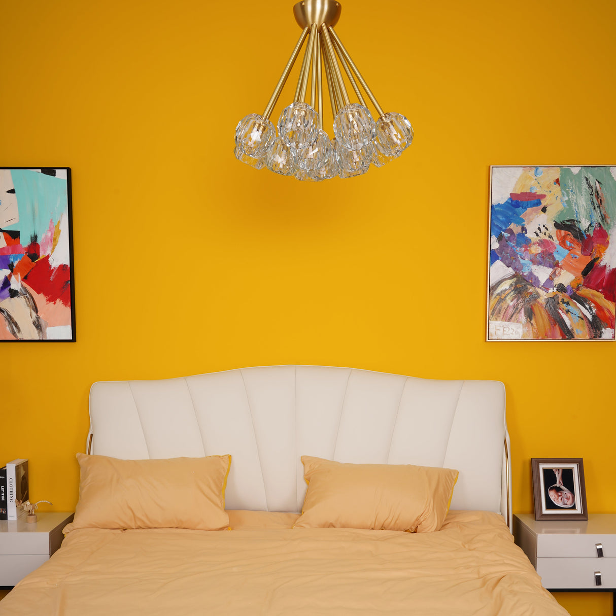 Flushmount Crystal Ball