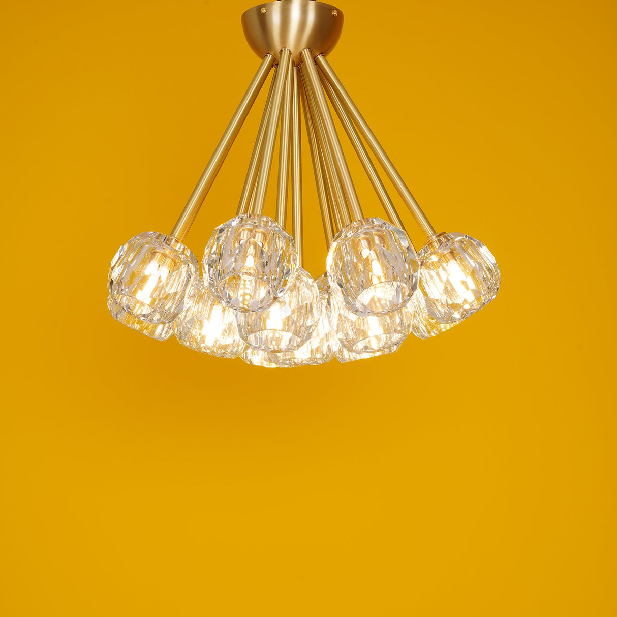 Flushmount Crystal Ball