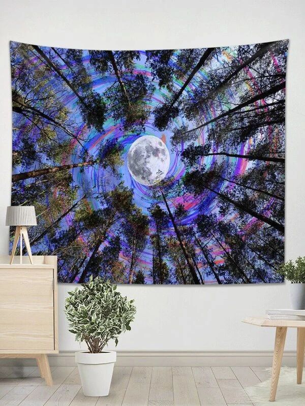 Forest Print Tapestry