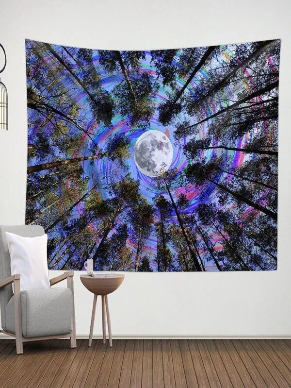 Forest Print Tapestry