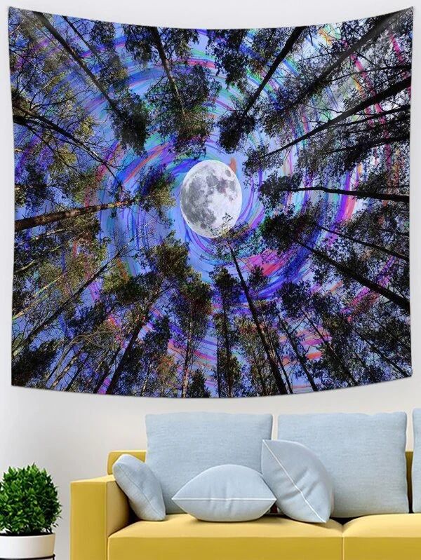 Forest Print Tapestry