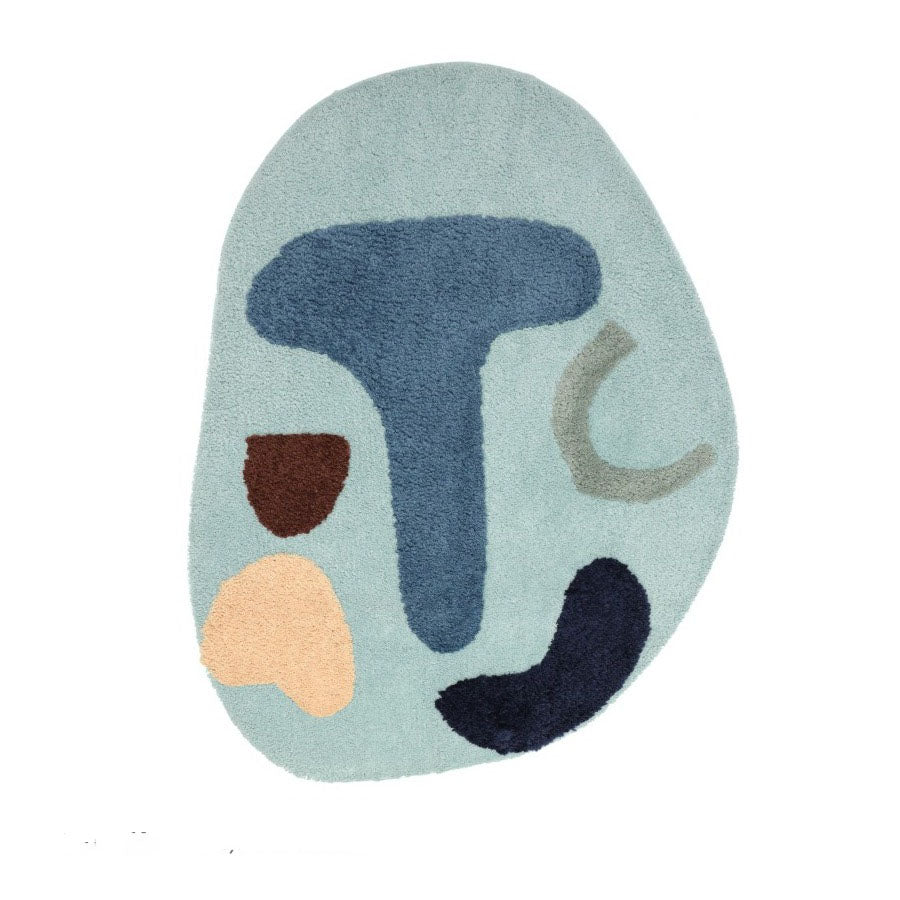 Franco Abstract Face Rugs