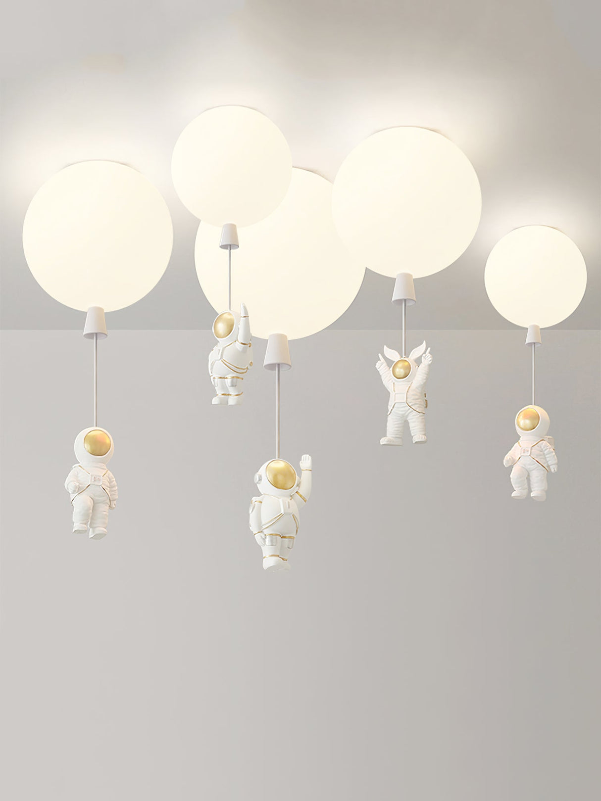 Frosted Balloon Ceiling Light