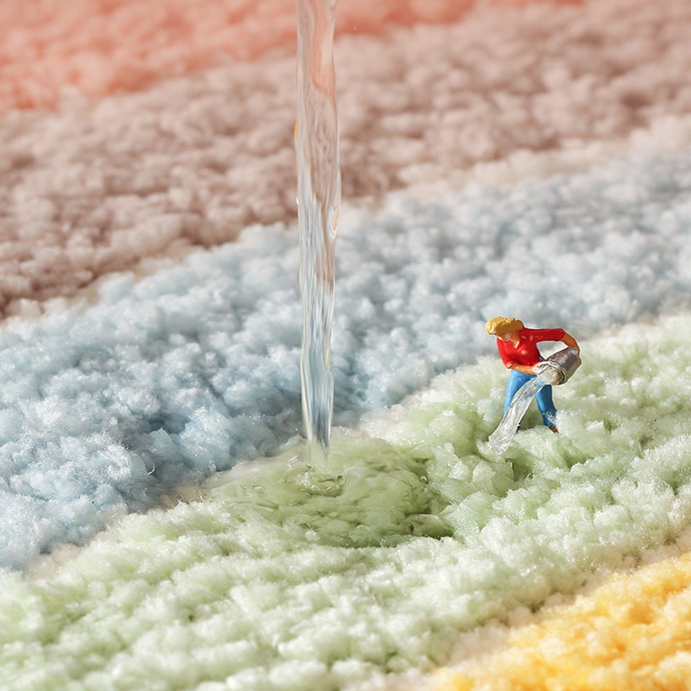 Geometry Bathroom Rug