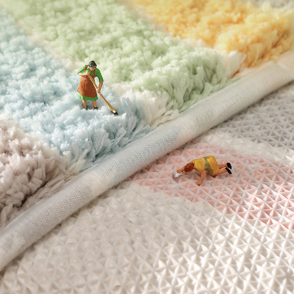 Geometry Bathroom Rug