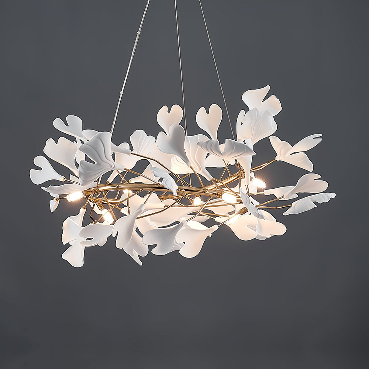 Gingko Chandelier J