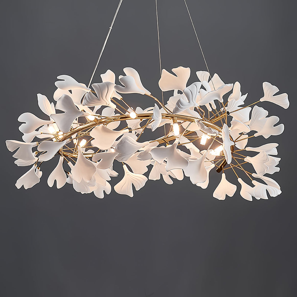 Gingko Chandelier J