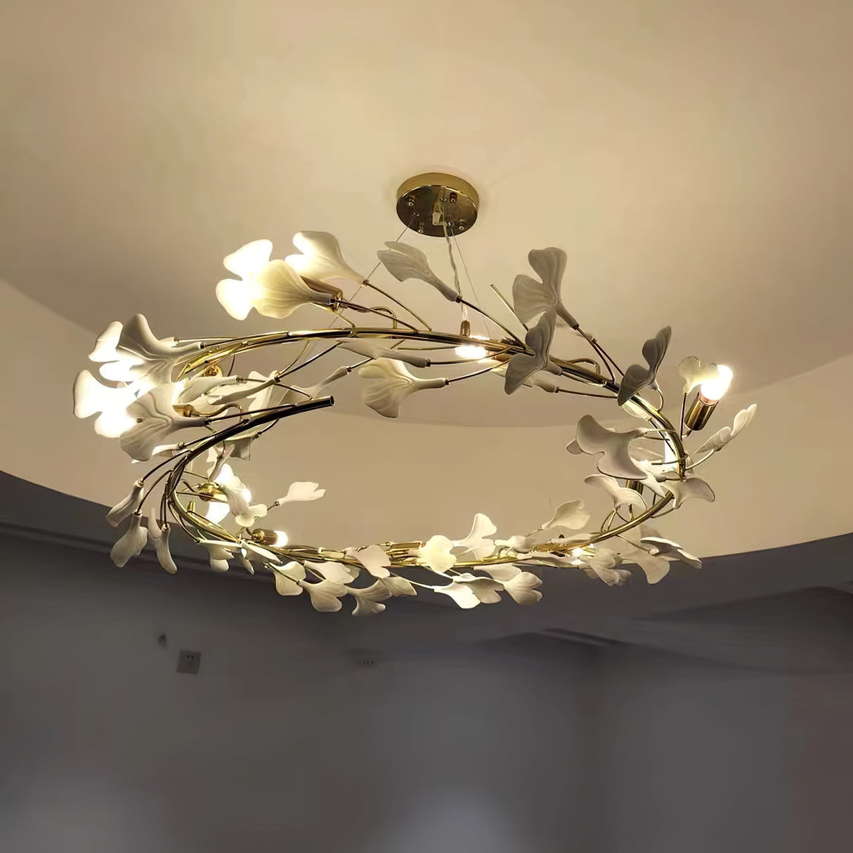 Gingko Chandelier J