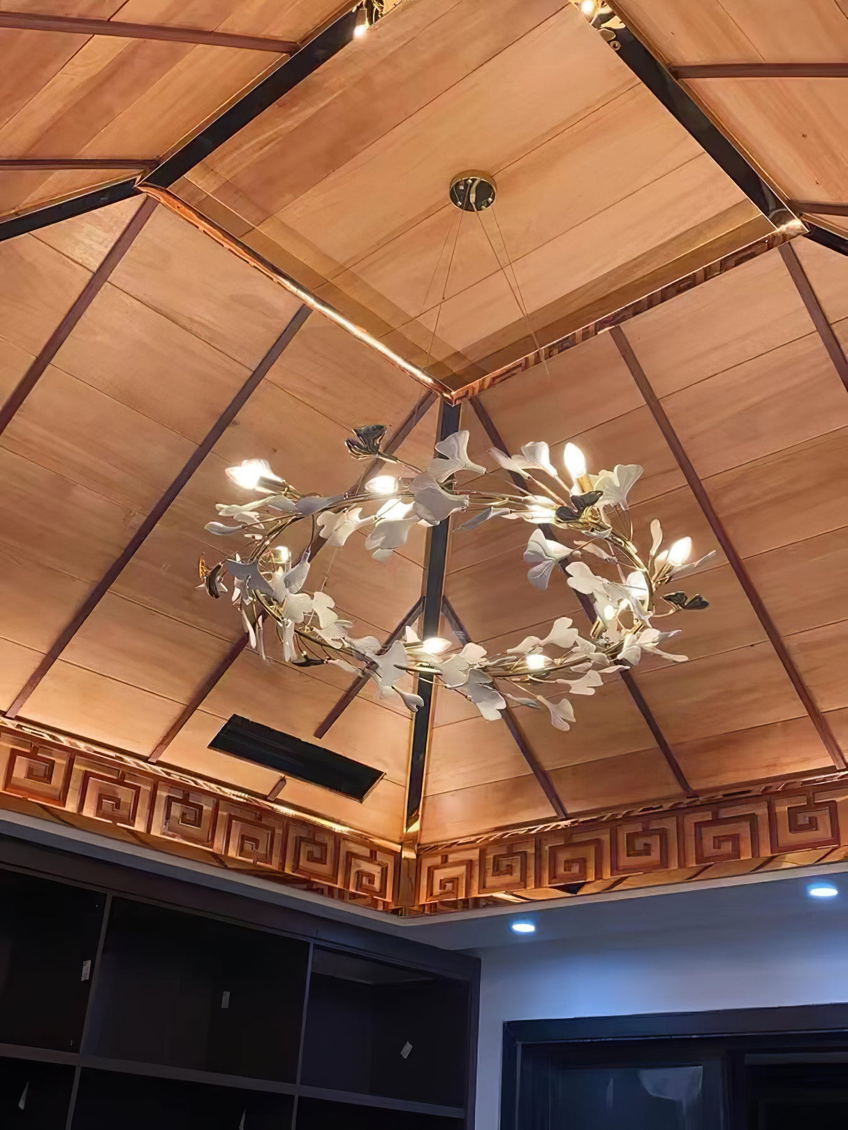 Gingko Chandelier J