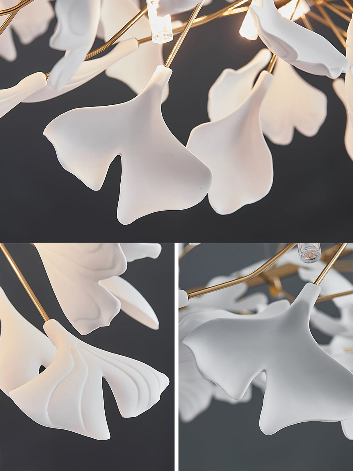Gingko Chandelier J