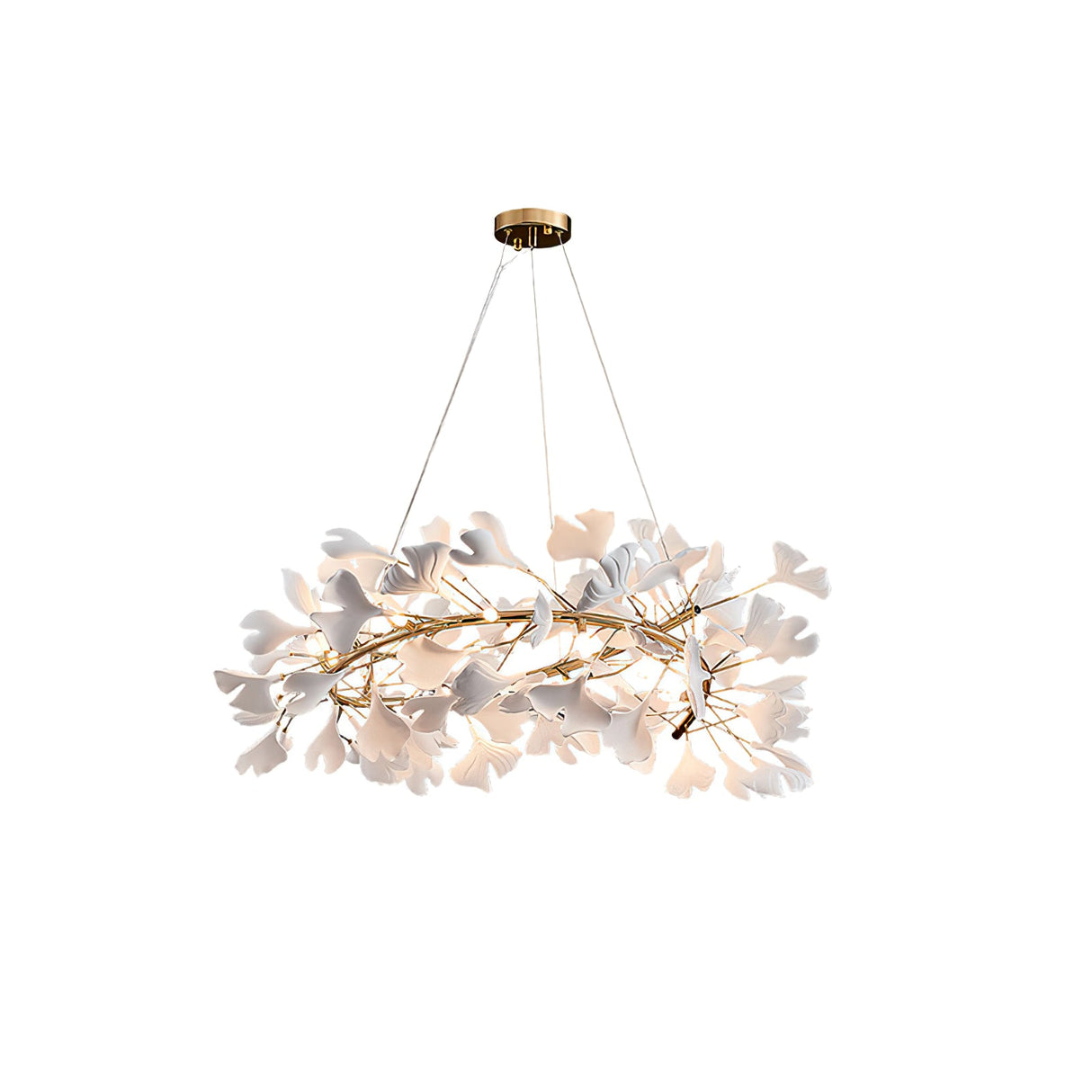 Gingko Chandelier J