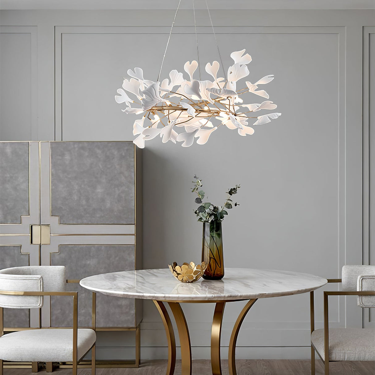 Gingko Chandelier J