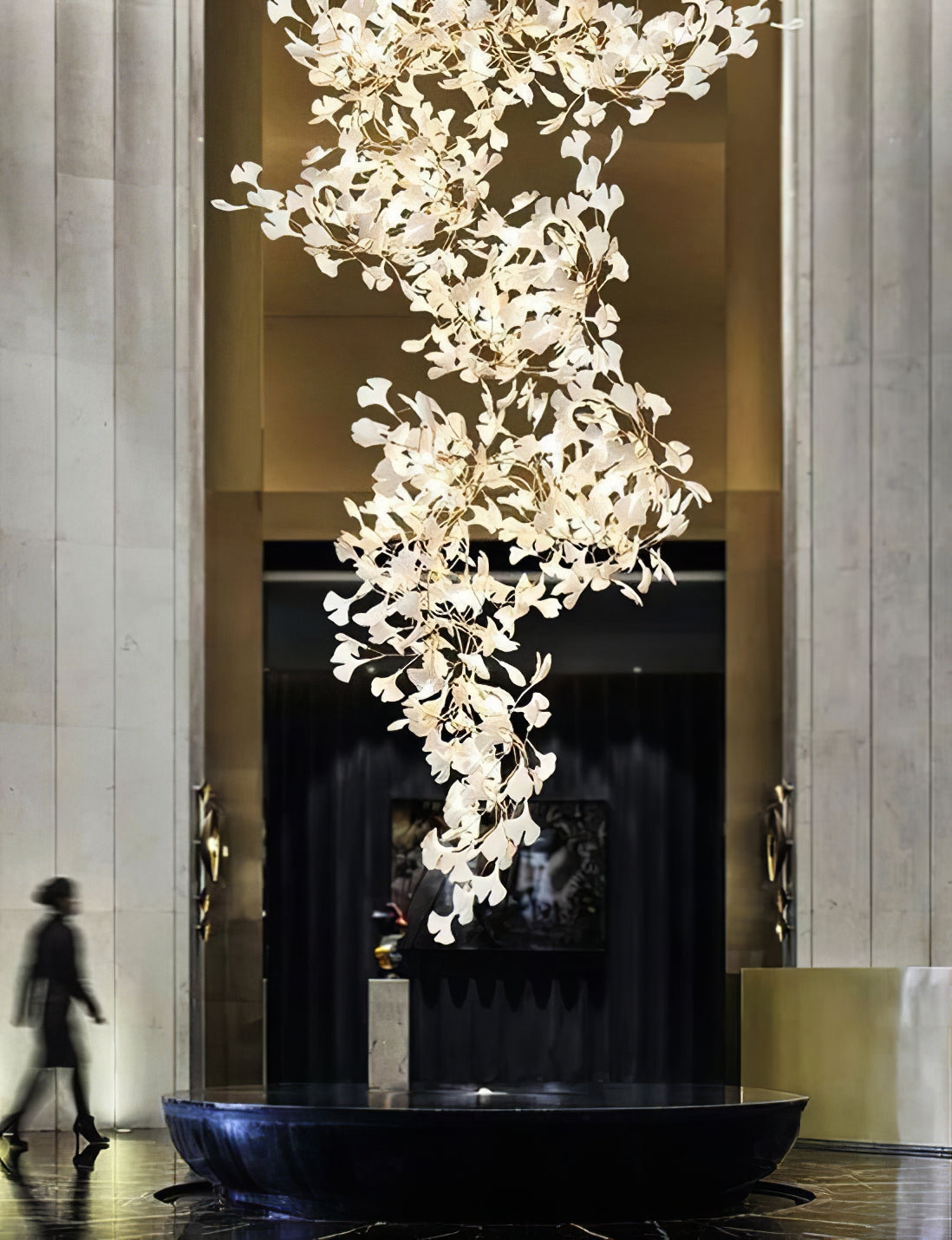 Gingko Chandelier F