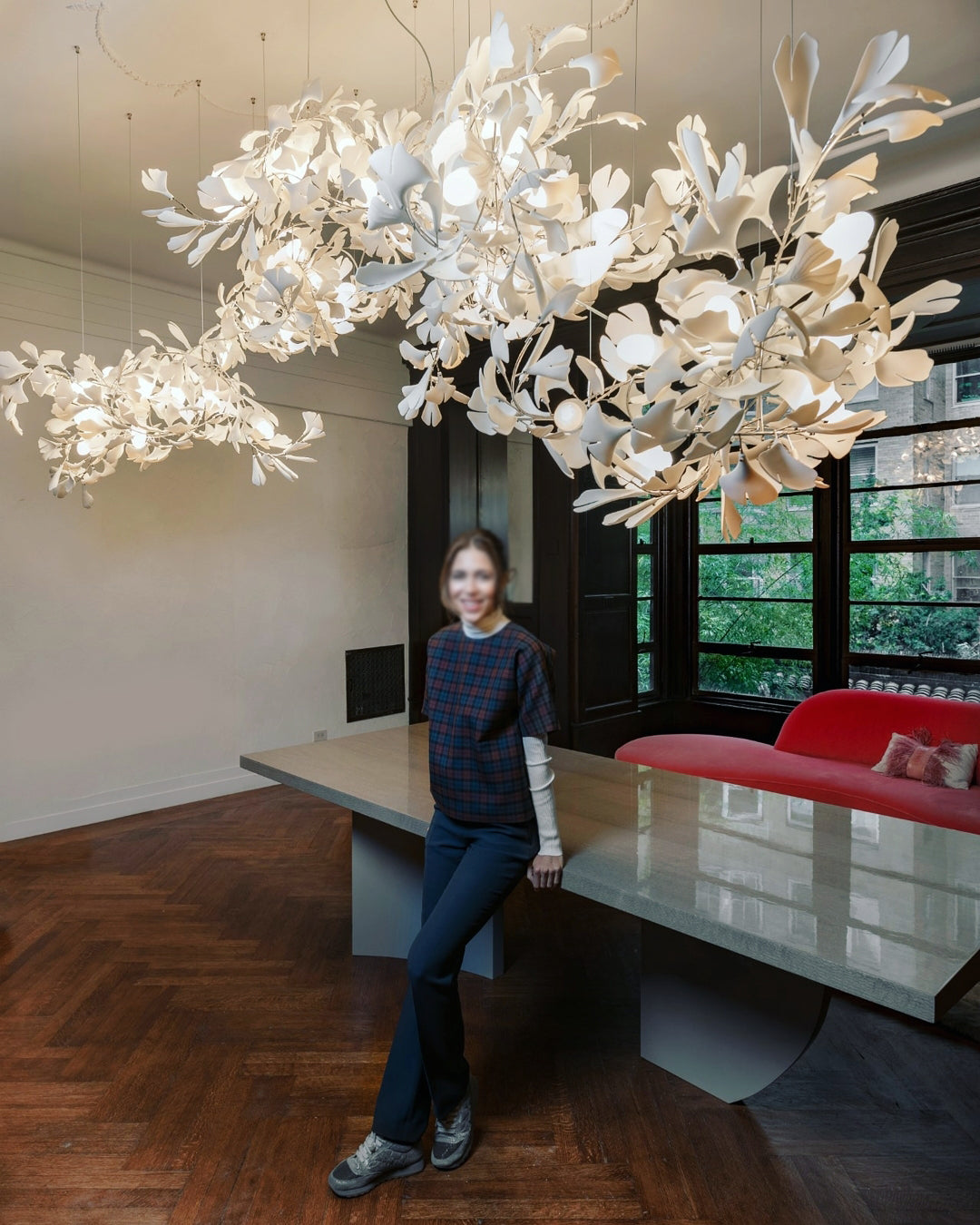 Gingko Chandelier C