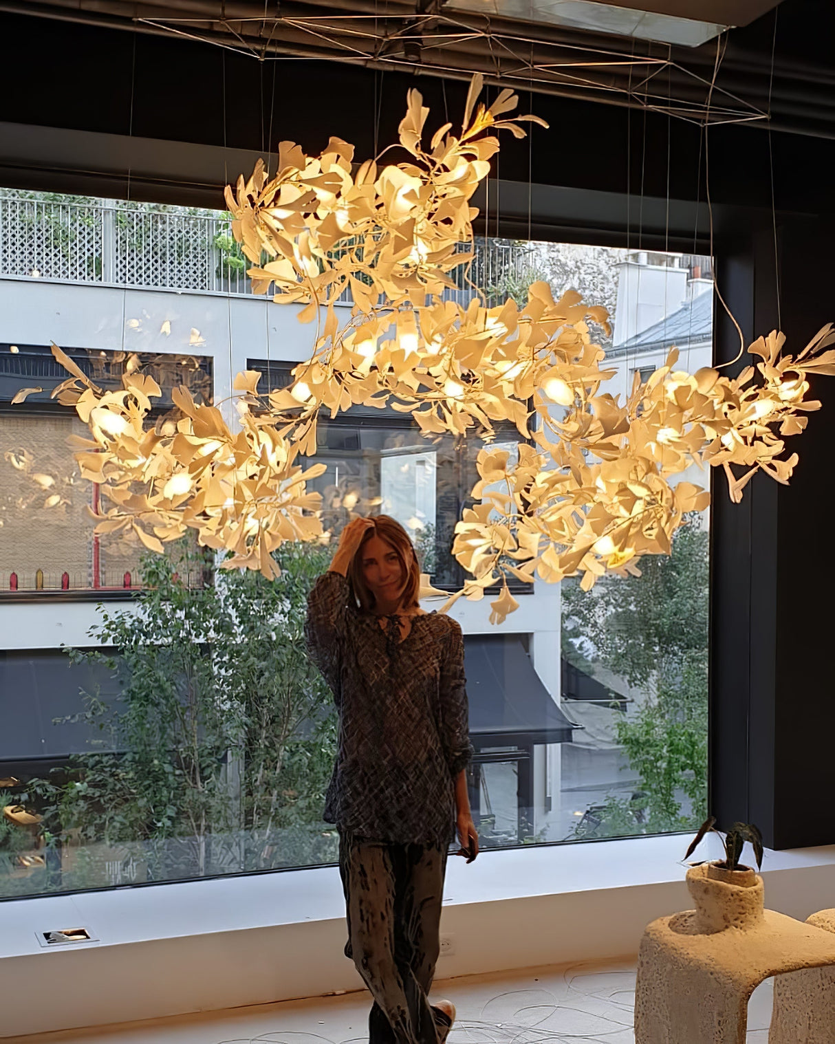 Gingko Chandelier C