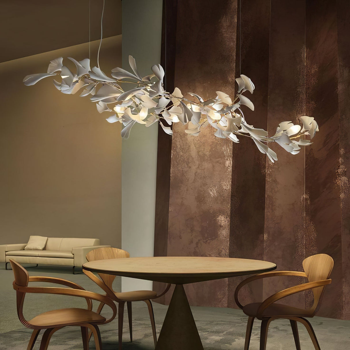 Gingko Chandelier E